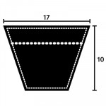 KIILAHIHNA LG 17X1143MM LA KEVLAR